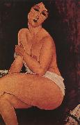 Seated Female Nude Amedeo Modigliani
